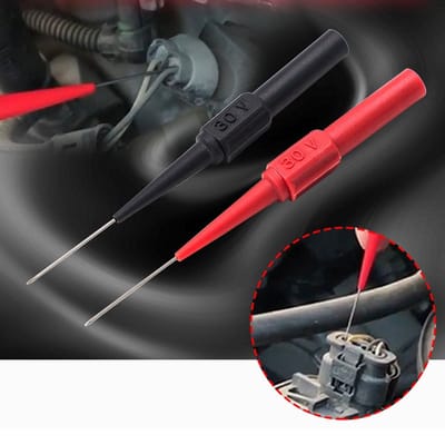 HOME ONLINE 30 V Diagnostic Tool Multimeter Test Lead Extender Terug Piercing Naald Tip Probe Automotive Tools Automotive Kit Machine