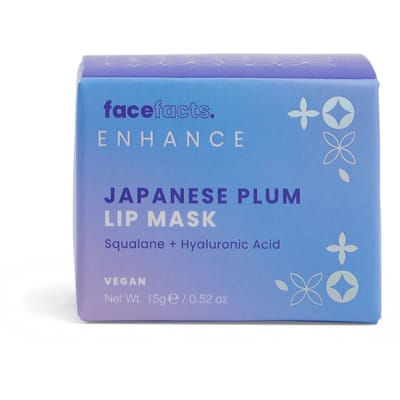 Face Facts Enhance Japanese Plum Lip Mask 15 g