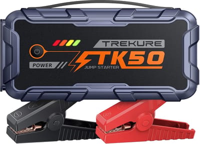 Jump Starter Pack - Power Pack - Auto Starten - 8000 Ampere Kracht - 18.9 x 9.3 cm