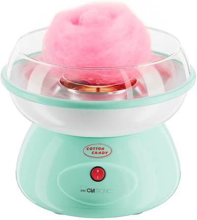 Clatronic ZWM 3478 - Suikerspinmachine - Suikerspinmaker - Groen / Mint -500 W