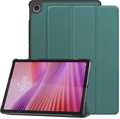 Tablet Hoes Geschikt voor Lenovo Tab M10 Gen 4 (2025) | Book Case met Standaard | Kunstlederen Beschermhoes | Tri-fold | Groen