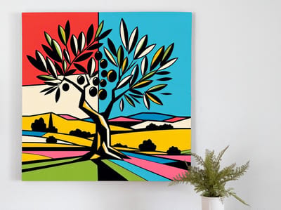 Kunstprint | Wanddecoratie | Canvas | 40 × 40 cm