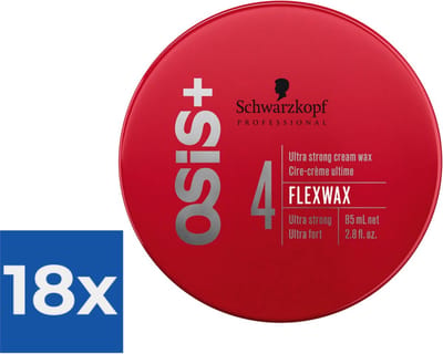 Schwarzkopf - OSiS+ - FlexWax - 85 ml - Voordeelverpakking 18 stuks