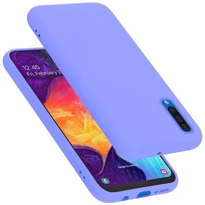Cadorabo Hoesje geschikt voor Samsung Galaxy A50 4G / A50s / A30s in LIQUID LICHT PAARS - Beschermhoes gemaakt van flexibel TPU silicone Case Cover