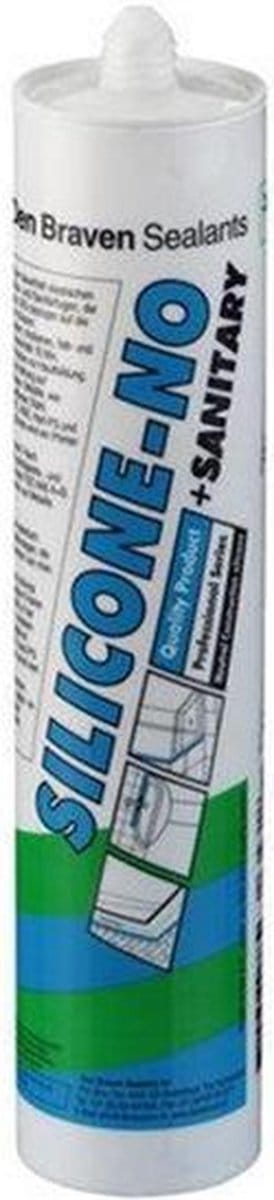 Den Braven Zwaluw Silicone NO 310 ml grijs - Schimmelbestendige Siliconenkit