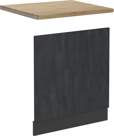 Vicco R-Line Frontpaneel – 60 cm WB Eik Zwart beton