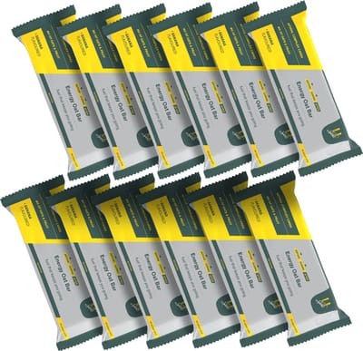 U-Sport Energy Oat Bar - Banaan - 12 stuks - Glutenvrije Energiereep - Langdurige Energie & Magnesium - NZVT