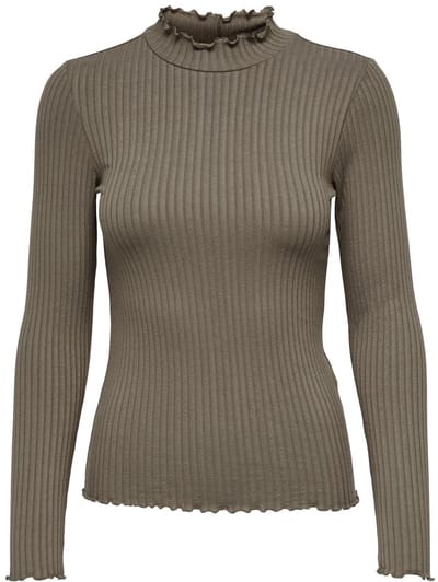JDY - JDYFRANSISKA L/S HIGHNECK TOP JRS Dames Top