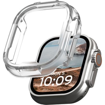 UAG Scout | Bumper Case voor de Apple Watch Ultra / Ultra 2 / Ultra 3 - 49 mm - Clear