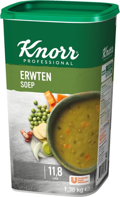Knorr - Basis voor Hollandse Erwtensoep - 12 liter
