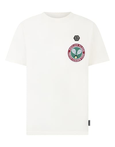 Round Neck T-Shirt Patch Tennis
