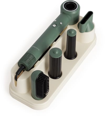 CREATE - Haardroger met diffuser - Haardroger met ionische technologie - Krultang - Borstelloze DC-motor - 3 snelheden - Koude luchtfunctie - 3 temperatuurniveaus - Opbergtas - Sage - ION STYLER PRO