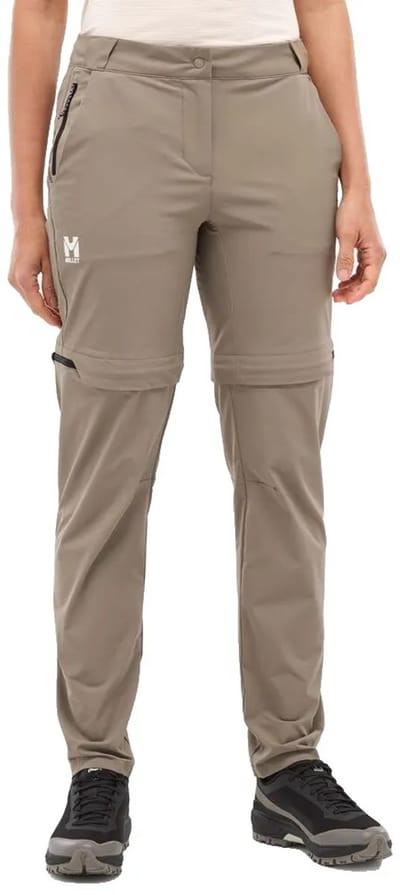 Millet Ubic Stretch Converteerbare Broek Beige 40 Vrouw