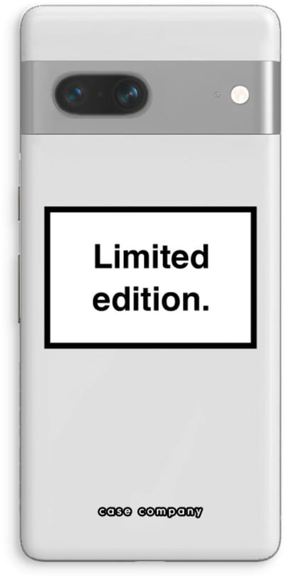 Case Company® - Hoesje geschikt voor Google Pixel 7 hoesje - Limited edition - Soft Cover Telefoonhoesje - Bescherming aan alle Kanten en Schermrand