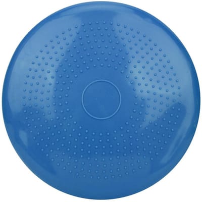 Verdikt Yoga Opblaasbaar Kussen Gym Sport Fitness Wobble Massage Balans Kussen Blauw Diameter blauw