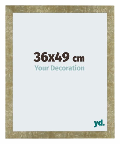 Your Decoration - Puzzellijst 36x49 cm - Goud Antiek - Puzzellijst 500-1000 stukjes - MDF Fotolijst - Mura