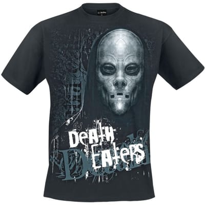 Harry Potter T-shirt - Death Eater - S tot 4XL - voor Mannen - zwart