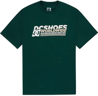 Dc Shoes Queltra T-shirt Met Korte Mouwen Groen L Man