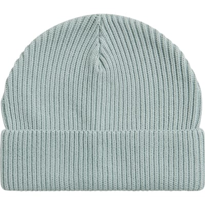 No Label Beanie Organic Cotton-stretch Dark Sage Maat: OS | Petten Outlet | Heren