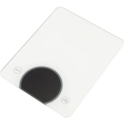 5KG Voedselweegschaal BT Mobiele Telefoonverbinding Meertalige Herkenning 4 Eenheden Digitale Keukenweegschaal white