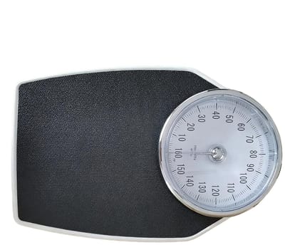 Mechanische Personenweegschaal - Gewicht Meetapparaat - Thuis Fitness - Antislip Weegmeetuitrusting - 160kg Capaciteit