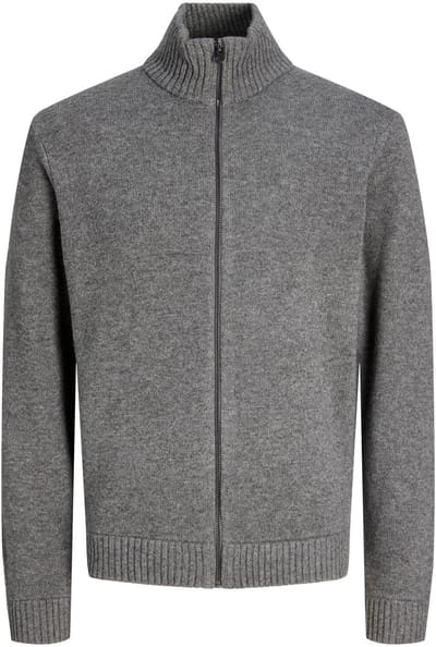 JACK&JONES - POCCLAY CASHMERE KNIT FULL ZIP CARDIGAN - Heren - Cardigans