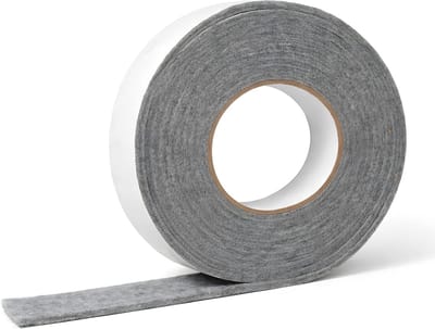 Condensatieabsorberende band voor ramen en meubels, 400 m x 3 cm, zelfklevend, vochtregulerend, vilt, anti-condensatie, ideaal voor glas en meubels