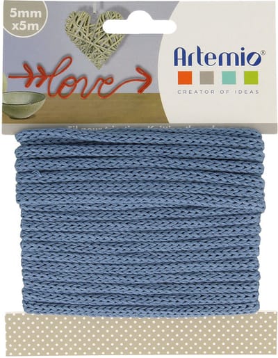 Artemio punnikdraad blauw 5 m X 5 mm