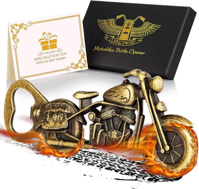 Motorfietsflesopener - Perfecte geschenken voor mannen, vaderdag, verjaardagen en kerst