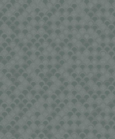 Boråstapeter Vliesbehang 5523 - Swedish Grace - Grafisch Groen - 53cm x 10.05m