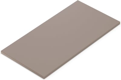 Massief Tafelblad 19mm Congo Eiken 80x40 cm | Stevig Werkblad met Waterafstotende ABS Rand