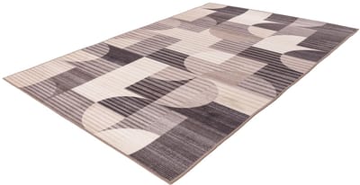 Lalee Vloerkleed - Tapijt - Modern Design - Taupe - Digitaal geprint - Antislip - Wasmachinebestendig