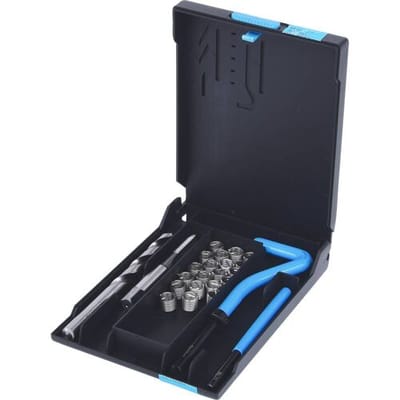 KS Tools 150.6040 Nirostaal schroefdraad reparatieset M8x1,25x10,8 mm, 24-delig