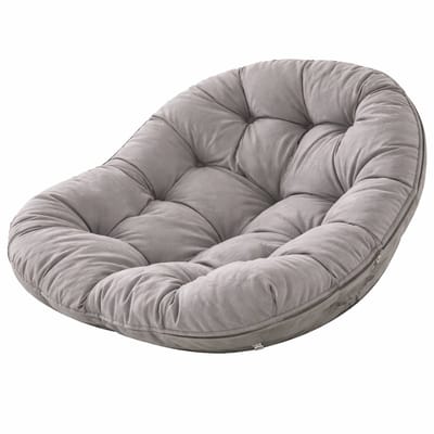 Jurrys Stoelkussen - Hondenkussen - Schommelstoel kussen - Egg chair kussen - Multifunctioneel - Extra dik - Ergonomisch - Grijs