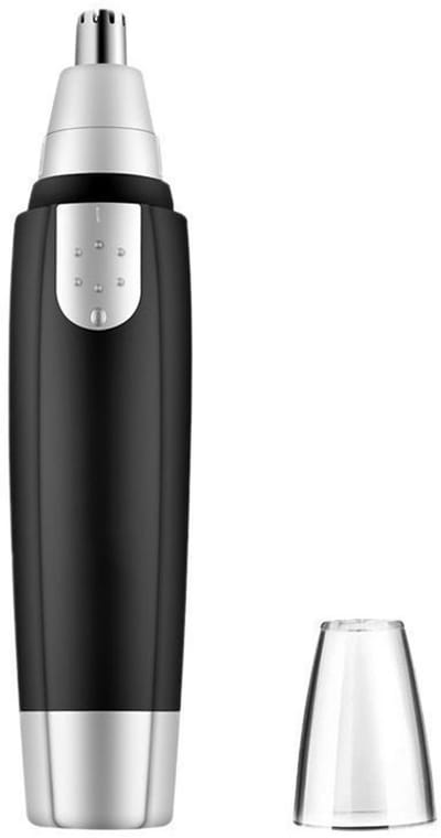 Neustrimmer - Ronde kop - Oortrimmer - Neustrimmer mannen - Neustrimmer vrouwen - Batterijversie - Zwart