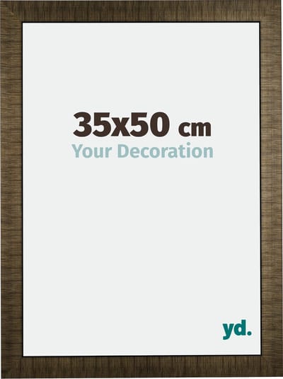 Your Decoration - Fotolijst 35x50 cm - Hout - Champagne Geborsteld - Leeds