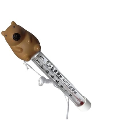 Drijvende Zwembadthermometer - Watermeter Bad - Water Temperatuur Meten - Gemakkelijk Afleesbaar - 20.5 Centimeter - Veelkleurig