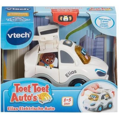 VTech Toet Toet Auto's - Elias Elektrische Auto - Interactief Speelgoed - Speelgoed Auto - Nederlands Gesproken