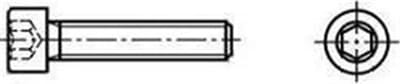 Inbusbout Din912 12.9 Ck M5X12Mm Zwart - 200 stuks