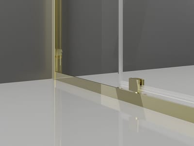 Mexen Exo draaideur douchecabine 90 x 70 , transparant, chroom - 819-090-070-01-00