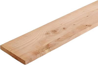 Houten Plank - Douglas plank Ruw hout - Meubels Maken - Natuurlijk met knopen