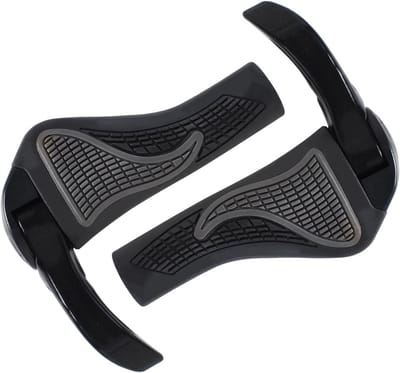 Fietsgrepen - Stuurgrepen - Comfortabel Fietsen - Ergonomisch Design - 22.2 mm - Zwart