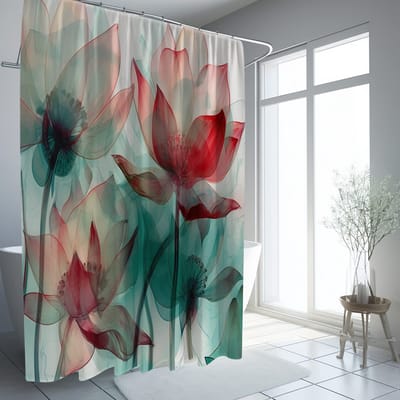 FANGER Boho Schedel Paddenstoelen Dier Bloemen Zonnebloem Douchegordijn Badkamer Decoratie Douchegordijn Sets met Haken