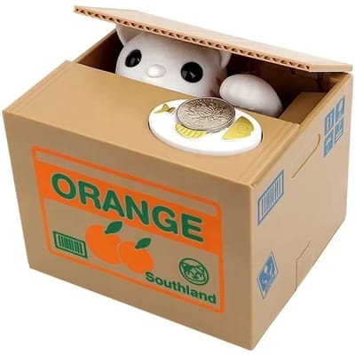 Automatische Panda Spaarpot, Kat en Hond Stelen Munt Spaarpot, Geld Spaardoos, Elektronische Spaarpotten, Cadeau voor Kinderen, Huisdecoratie, Schattig