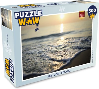 Puzzel Zee - Zon - Strand - Legpuzzel - Puzzel 500 stukjes