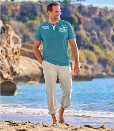 ATLAS FOR MEN - Canvas cargobroek - Heren - Verkrijgbaar in grote maten - 5XL