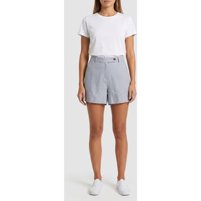 & Other Stories Es Nala Linnen Shorts Blue Size: 36 | Chinos Outlet | Dames | Blauw