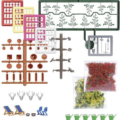 Busch 1836 H0 balkonset Bouwpakket