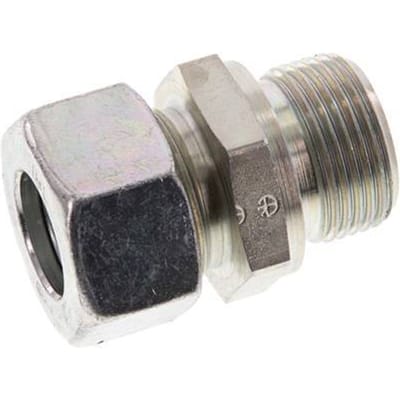 G 3/4'' Buitendraad x 18L Verzinkt Stalen Rechte Snijring Koppeling 315 Bar DIN 2353