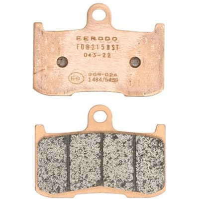 ferodo remblokje voor motor kawasaki 900 zx-9 r ninja 2002 tot 2003 avg / avd / fdb2158st nieuw
